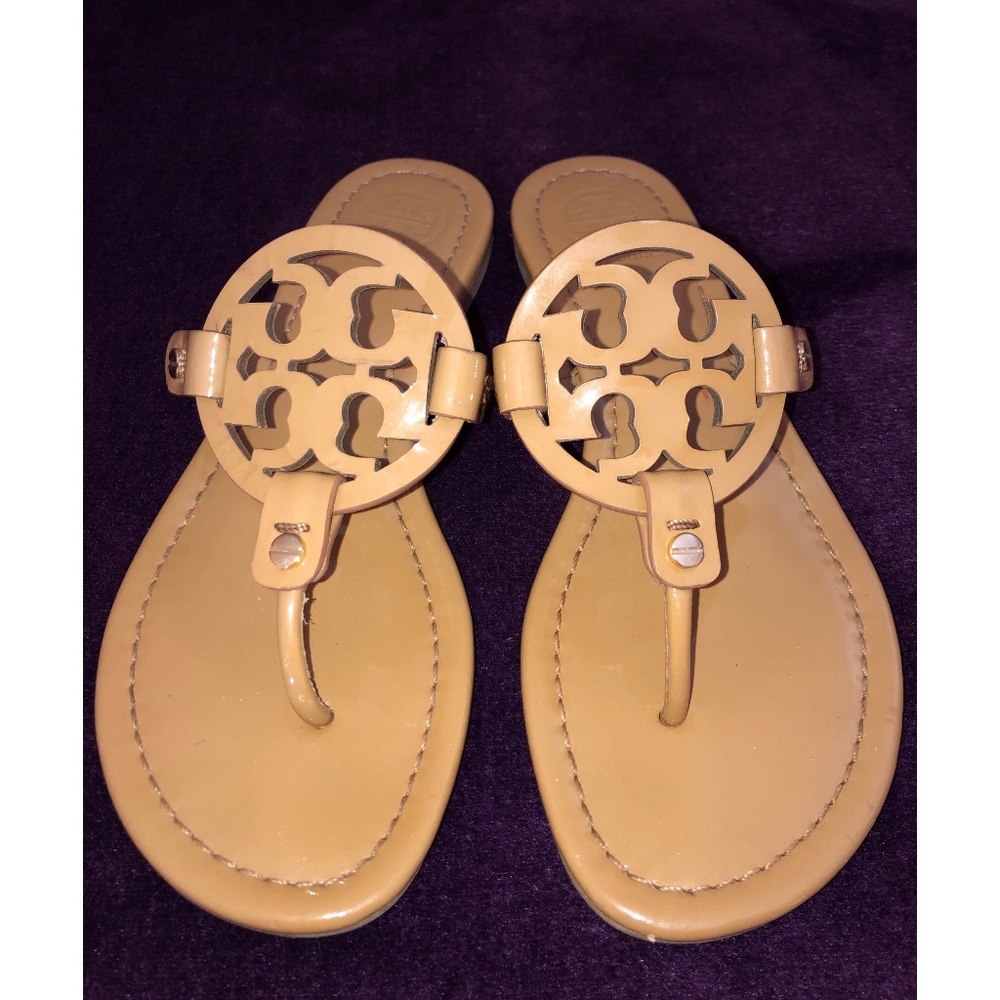 Tory Burch Miller Sandal Sand Size 7.5M